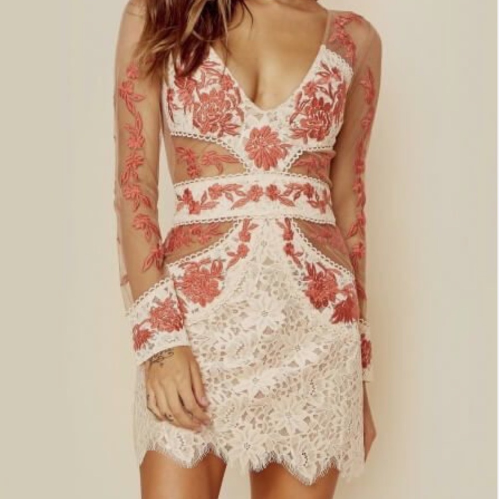 For Love and Lemons Matador dress Lilac size M